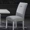 Monaco Dining Chairs Set of 4 in Light Gray Velvet by Global