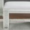 Nysa Vanity Desk & Bench Set 90159 in Mirror by Acme w/Options