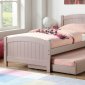 F9144 3Pc Kid's Bedroom Set in Rose Gold & White by Poundex