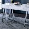 Liv Modern Office Desk CM-DK6133 in Glossy White & Chrome