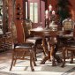 Dresden Counter Height Dining Room Set 5Pc 12160 Cherry by Acme