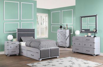 Orchest Kids Bedroom 36120 in Gray by Acme w/Options [AMKB-36120 Orchest]