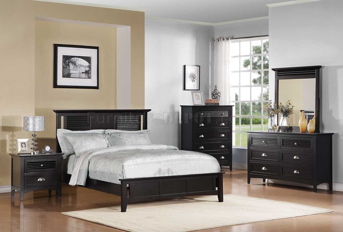 2138DC Robinson Bedroom by Homelegance in Dark Cherry w/Options - Click Image to Close