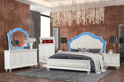 Penta Bedroom Set 5Pc in White