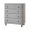 Cleo Bedroom 3Pc Set BD02472Q Gray Boucle by Acme w/Options