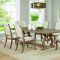 Brockway Dining Table 110291 Barkley Brown by Coaster w/Options