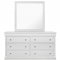 Pompei Bedroom Set 5Pc in Metallic White by Global w/Options