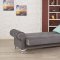 Imperial Comfort Sofa Bed in Gray Fabric by Casamode w/Options