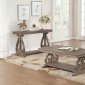 Toulon 5438 Coffee Table 3Pc Set in Acacia by Homelegance
