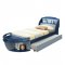 Neptune II Twin Bed 30620T in Gray & Navy by Acme w/Options