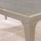Diocles CM3020T Dining Table in Silver Color w/Options