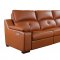 Thompson Power Motion Sofa in Adobe Leather by Beverly Hills