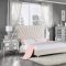 Faiz Bedroom 5Pc Set BD00957Q Beige Velvet & Mirrored by Acme