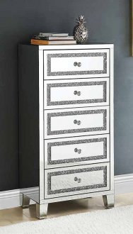 Noor Cabinet 97945 in Mirrored by Acme