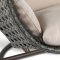 Wicker Hanging Double Egg Swing Chair ESC57BG by LeisureMod