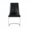 D1067DC-BL Set of 4 Dining Chairs in Black by Global