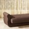 Contemporary Brown Microfiber Living Room w/Storage Sleeper Sofa