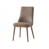 Rashean Dining Chair DN02401 Set of 2 in Brown Leather by Acme
