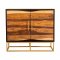 953447 Accent Cabinet in Black Walnut & Gold by Coaster