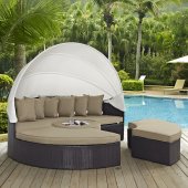 Convene Canopy Outdoor Patio Daybed EEI-2173 by Modway