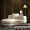 Rodus Sectional Sofa in White Leather by VIG w/Optional Chaise