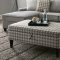 McLoughlin Sectional 502717 in Charcoa Fabric by Coaster