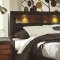 202911 Rolwing Bedroom by Coaster in Oak & Espresso w/Options