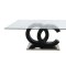 D2207DT Dining Table Black by Global w/Optional D9002DC Chairs