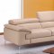 A973 Sofa in Peanut Premium Leather by J&M w/Options