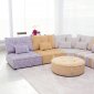 Ariel Sectional Sofa in Multi-Color Fabric by ESF