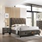 Avantika Bedroom 27670 in Rustic Gray Oak by Acme w/Options