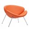 Nutshell Lounge Chair in Choice of Color Leatherette by Modway