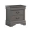 Louis Philippe III CM7866GY 4Pc Youth Bedroom Set in Gray