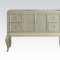 Francesca Dining Table 62080 in Champagne by Acme w/Options