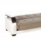 Natural Sofa Bed Naomi Light Brown by Istikbal w/Options