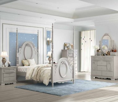 Flora Kids Bedroom BD02204T in Gray by Acme w/Options
