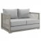 Aura Outdoor Patio Sofa 2923 in Gray by Modway w/Options
