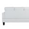 Jeimmur Sectional Sofa 56470 in White PU by Acme