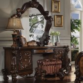 Versailles Vanity Desk 21107 in Cherry Oak by Acme w/Options