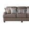 17285 Sofa in Phineas Driftwood Fabric by Serta Hughes w/Options