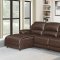 Mackenzie Motion Sectional Sofa 3Pc Chestnut 600357A by Coaster