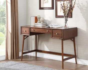 Frolic Counter Ht Office Desk 3590-22 in Brown by Homelegance [HEOD-3590-22-Frolic]