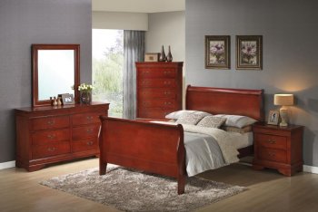 Louis Philippe 200431 Bedroom Set by Coaster w/Options [CRBS-200431 Louis Philippe]