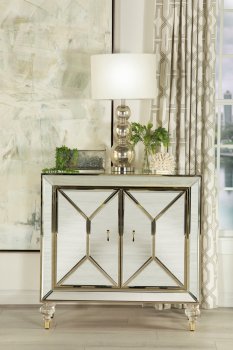 951854 Accent Cabinet in Mirror by Coaster [CRCA-951854]