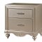 Faisal Bedroom Set 6Pc in Champagne