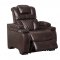 Warnerton Power Motion Sofa 75407 Chocolate by Ashley w/Options