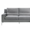Bonita Sectional Sofa 9879GY in Gray Fabric by Homelegance