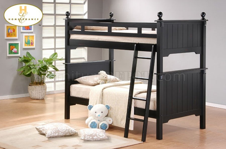 Pottery B875 Bunk Bed By Homelegance In, Homelegance Bunk Bed