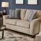 4330 Sofa & Loveseat Set in Alamo Taupe by Simmons w/Options