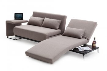 JH033 Sofa Bed in Beige Fabric by J&M Furniture [JMSB-JH033 Beige]